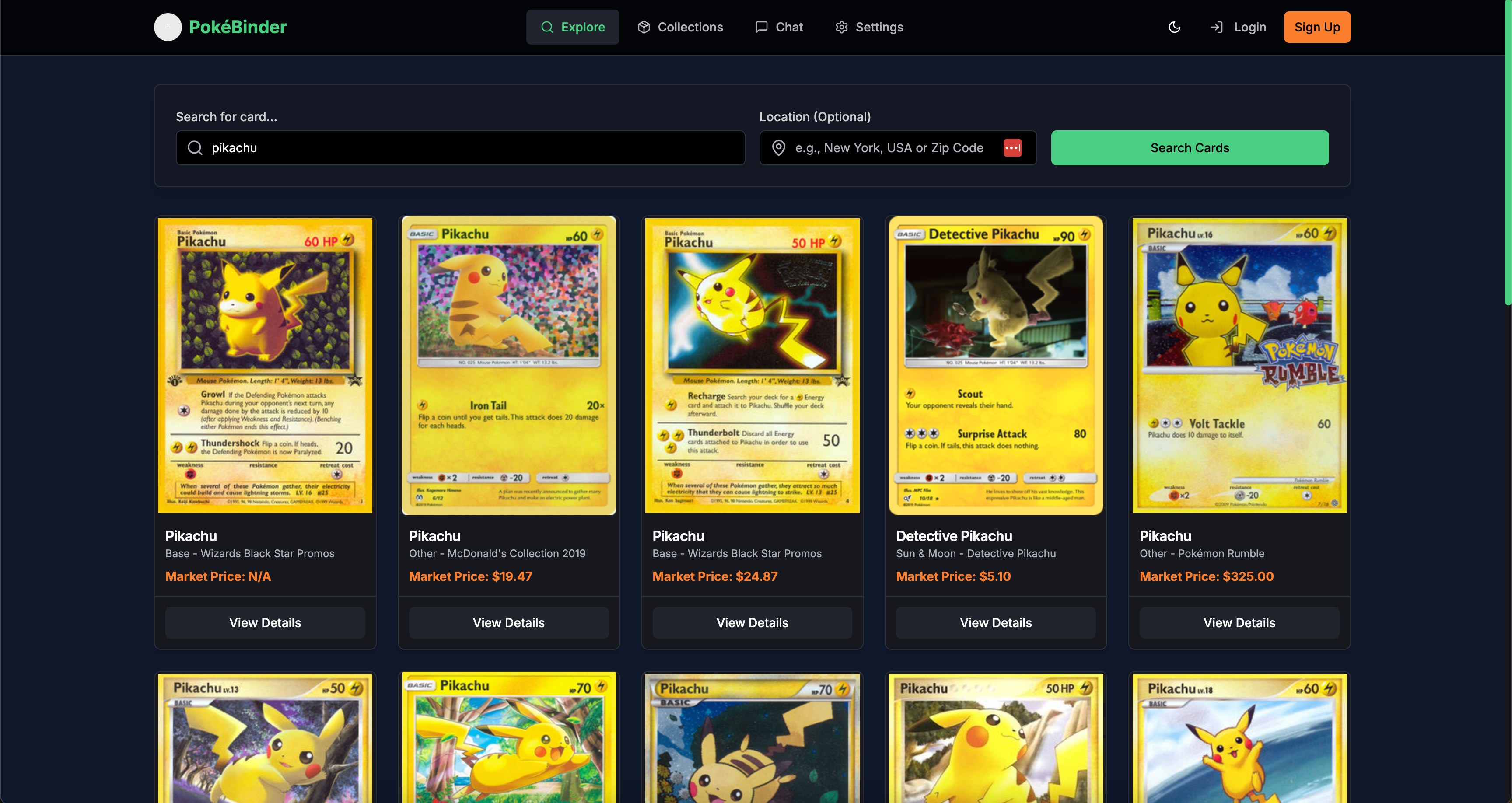 PokeBinder preview
